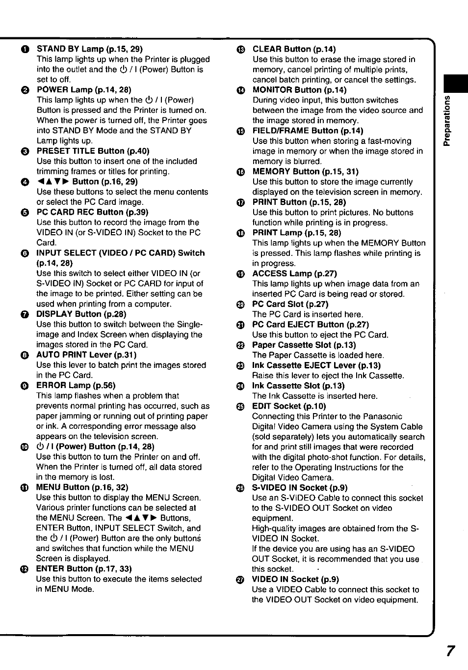 Panasonic PV-PD2000 User Manual | Page 7 / 60