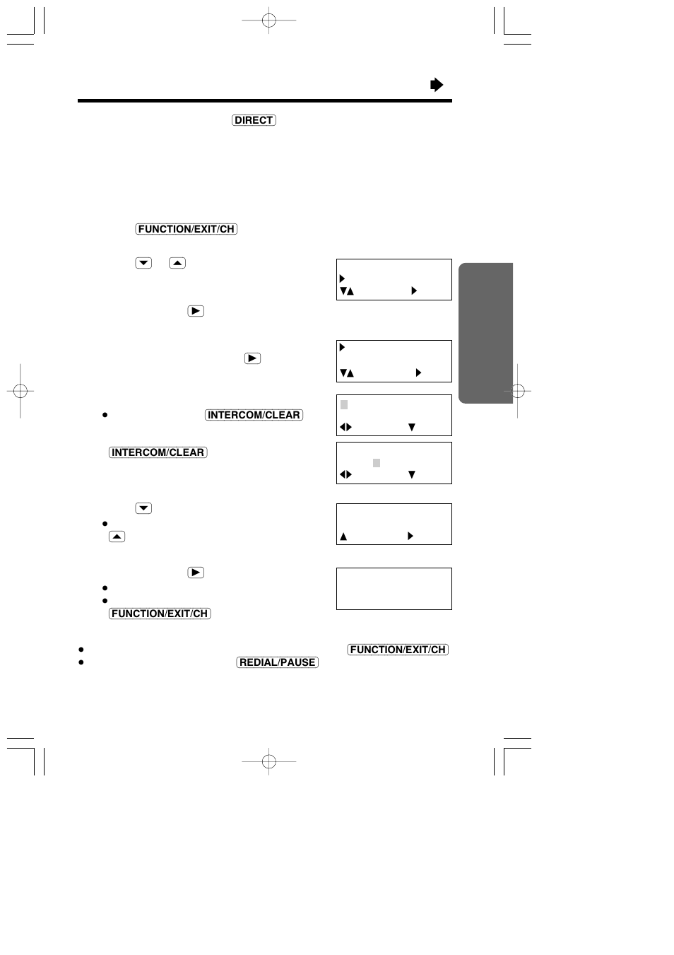 One-touch dialler, Storing a phone number in the direct button | Panasonic KX-TC1871ALB User Manual | Page 47 / 100