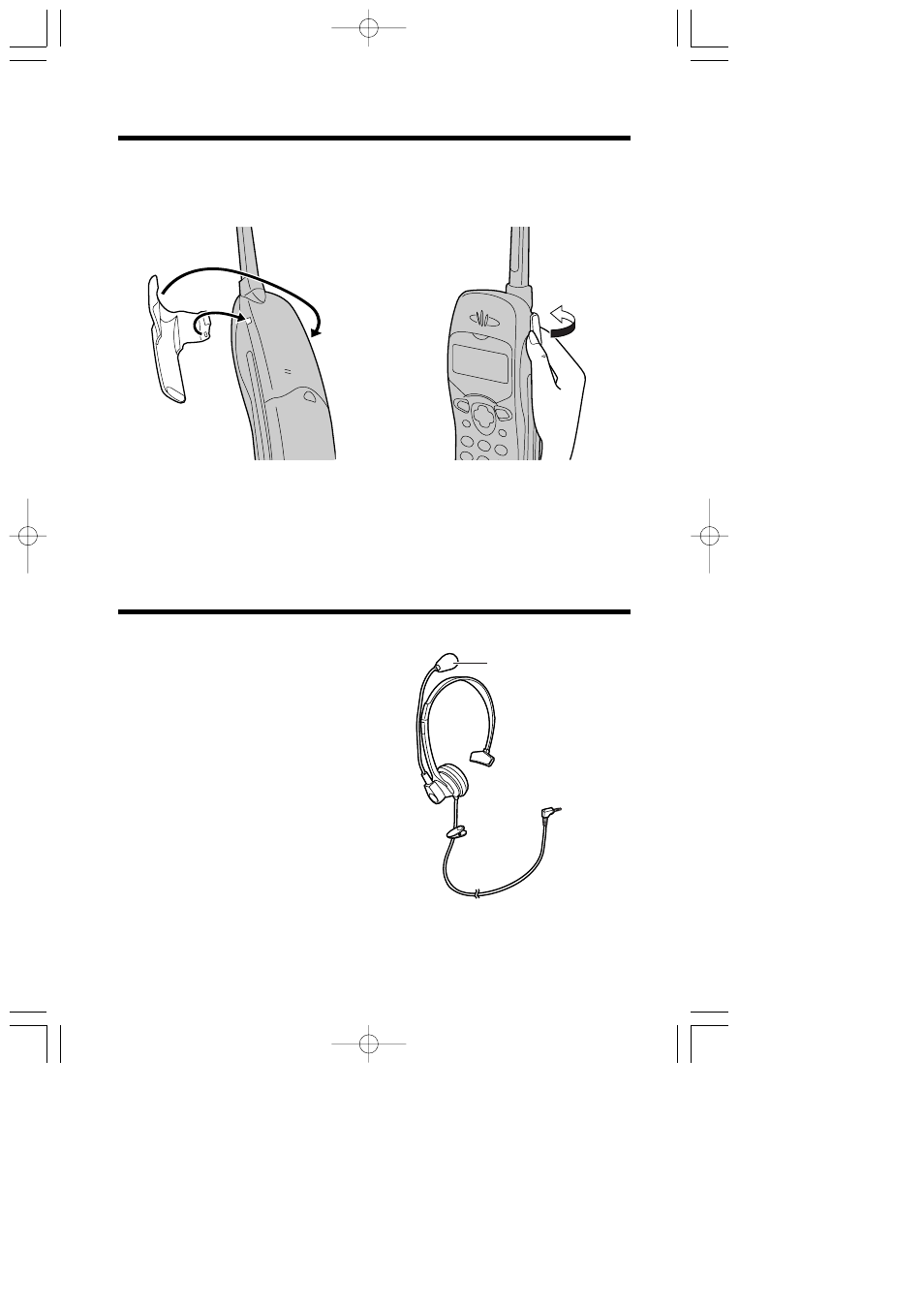 Using the belt clip, Using the optional headset | Panasonic KX-TC1871ALB User Manual | Page 86 / 100