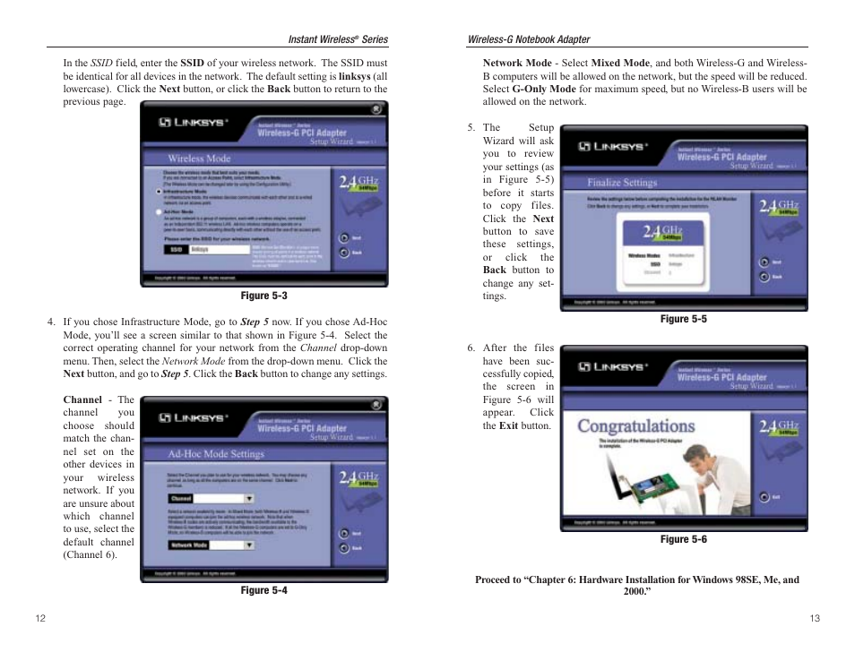 Panasonic WMP54G User Manual | Page 10 / 25