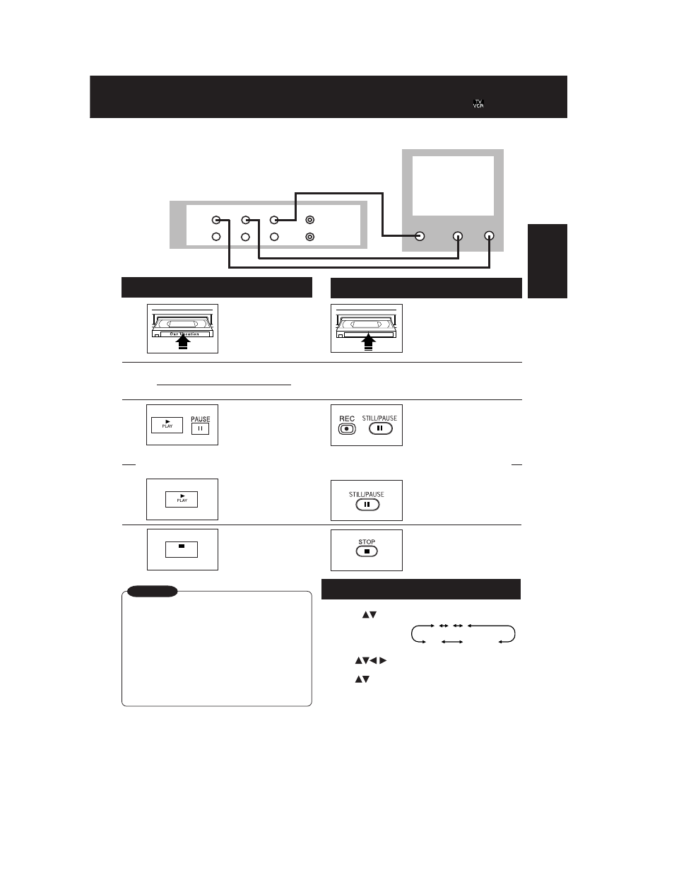 Copy your tapes (dubbing) | Panasonic AG 527DVDE User Manual | Page 19 / 68