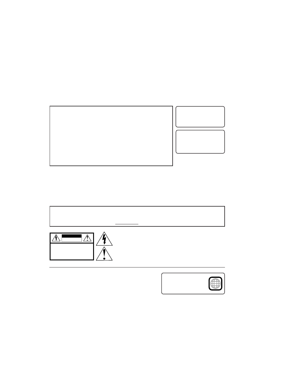 Safety precautions/mesures de sécurité, Warnin | Panasonic AG 527DVDE User Manual | Page 3 / 68