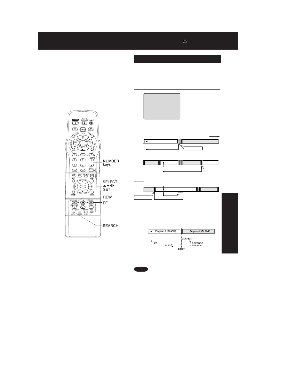 Program end search | Panasonic AG 527DVDE User Manual | Page 35 / 68