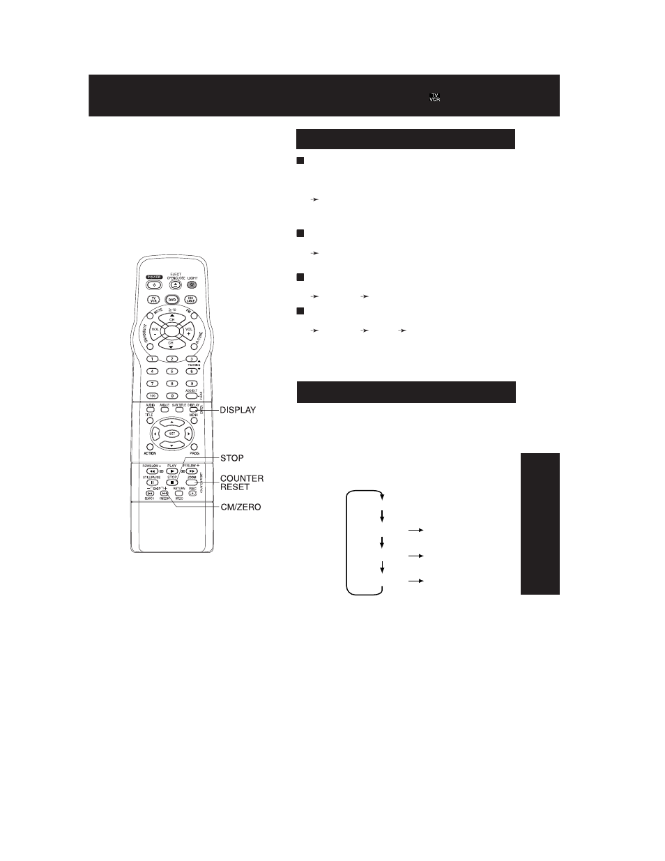 Commercial skip, Auto operation functions | Panasonic AG 527DVDE User Manual | Page 37 / 68