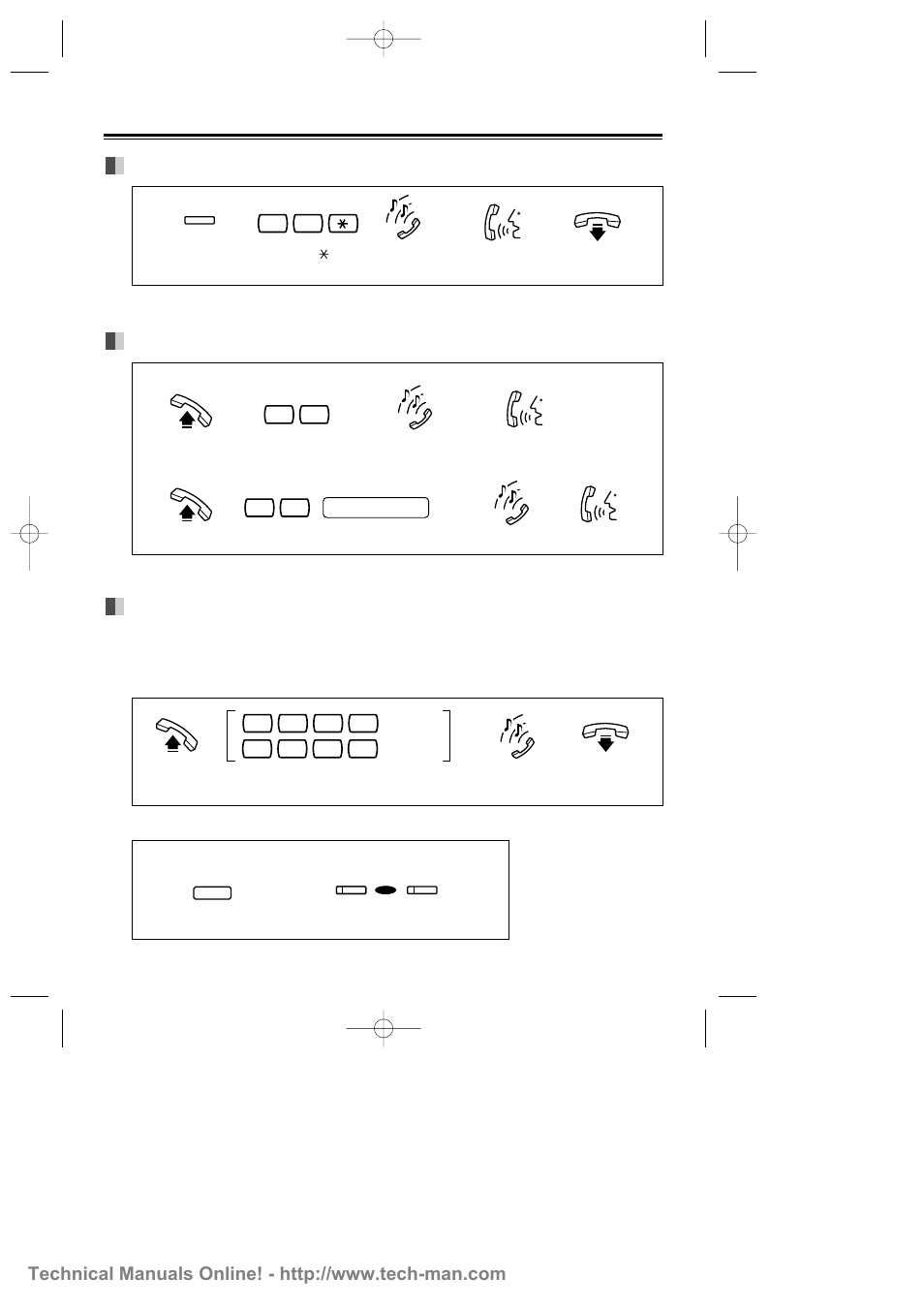 During a conversation | Panasonic KX-T7425 User Manual | Page 14 / 34