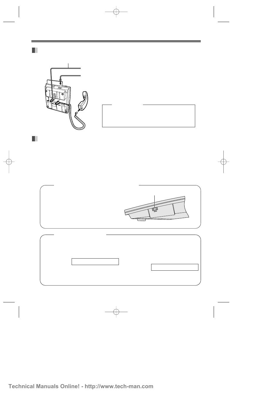 Getting started | Panasonic KX-T7425 User Manual | Page 6 / 34