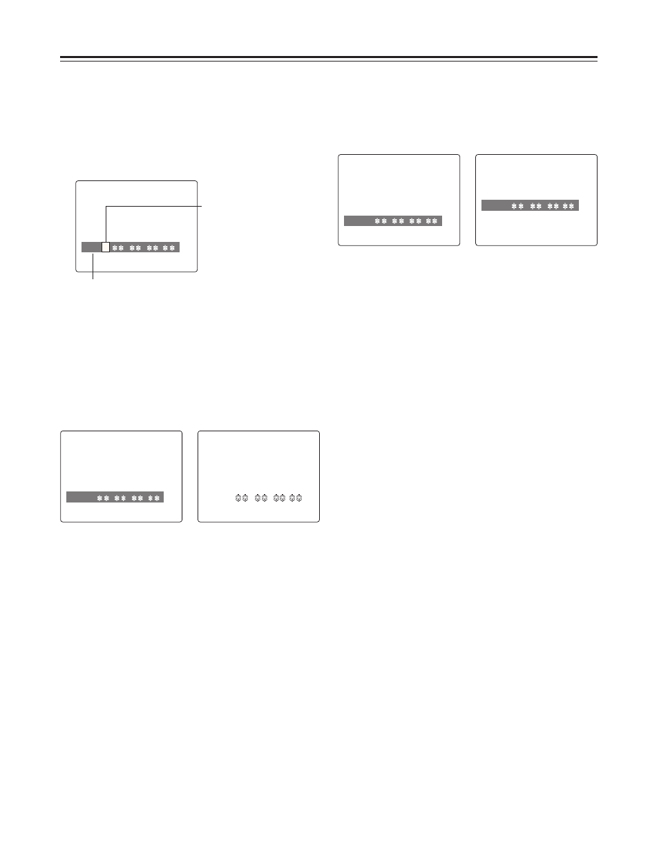 Superimposed screens | Panasonic DVCPRO AJ-D250P User Manual | Page 21 / 80
