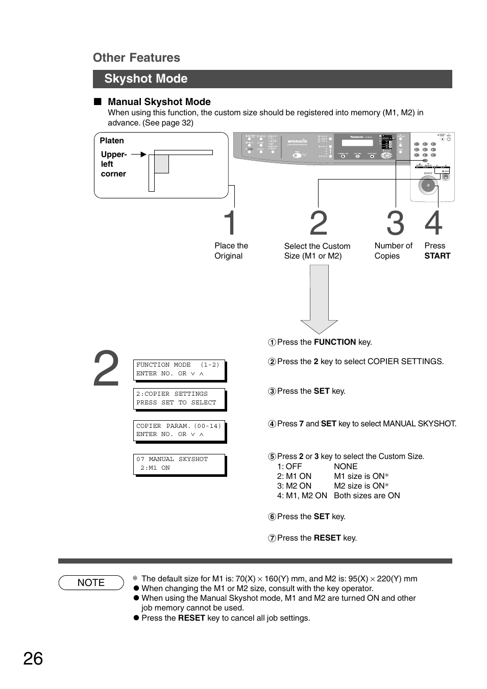 Panasonic DP-2010E User Manual | Page 26 / 60