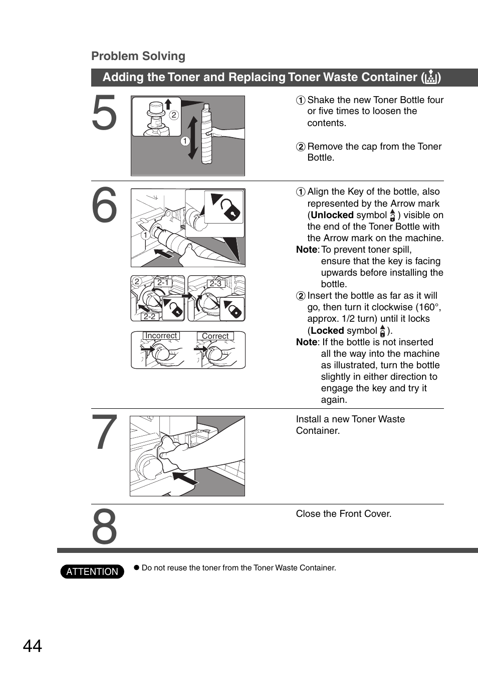 Panasonic DP-2010E User Manual | Page 44 / 60