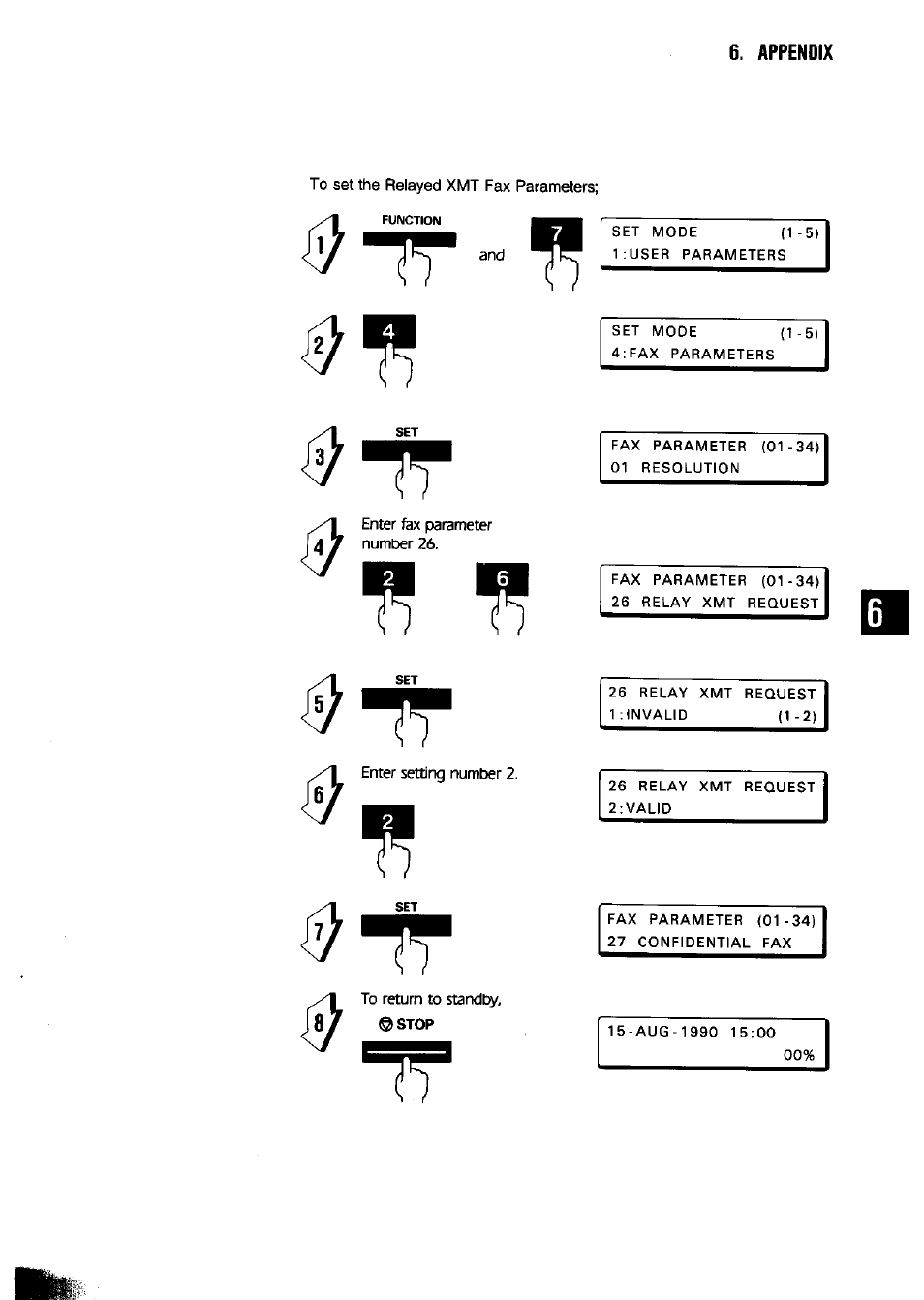 Panasonic Panafax UF-650 User Manual | Page 119 / 154