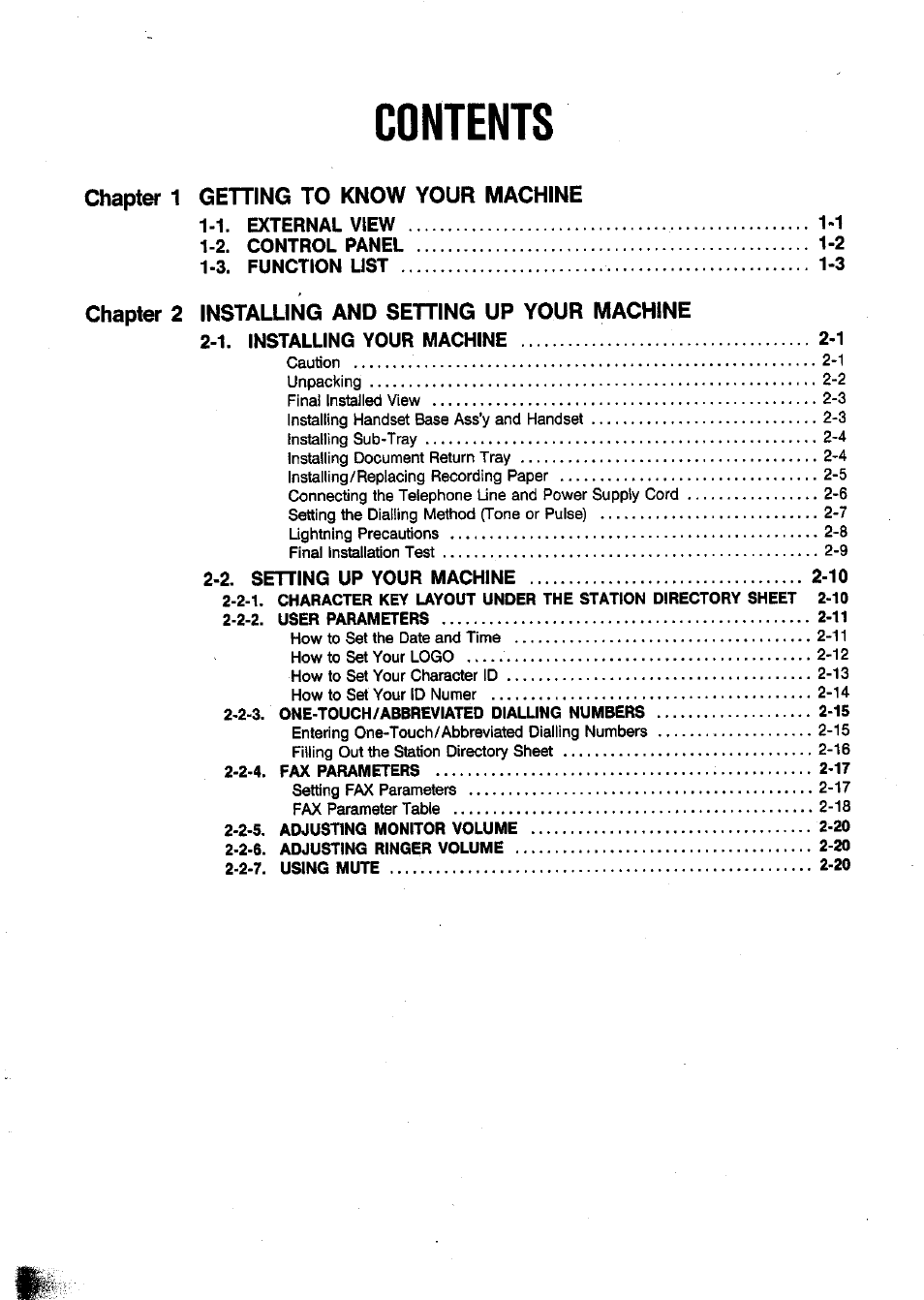 Panasonic Panafax UF-650 User Manual | Page 2 / 154