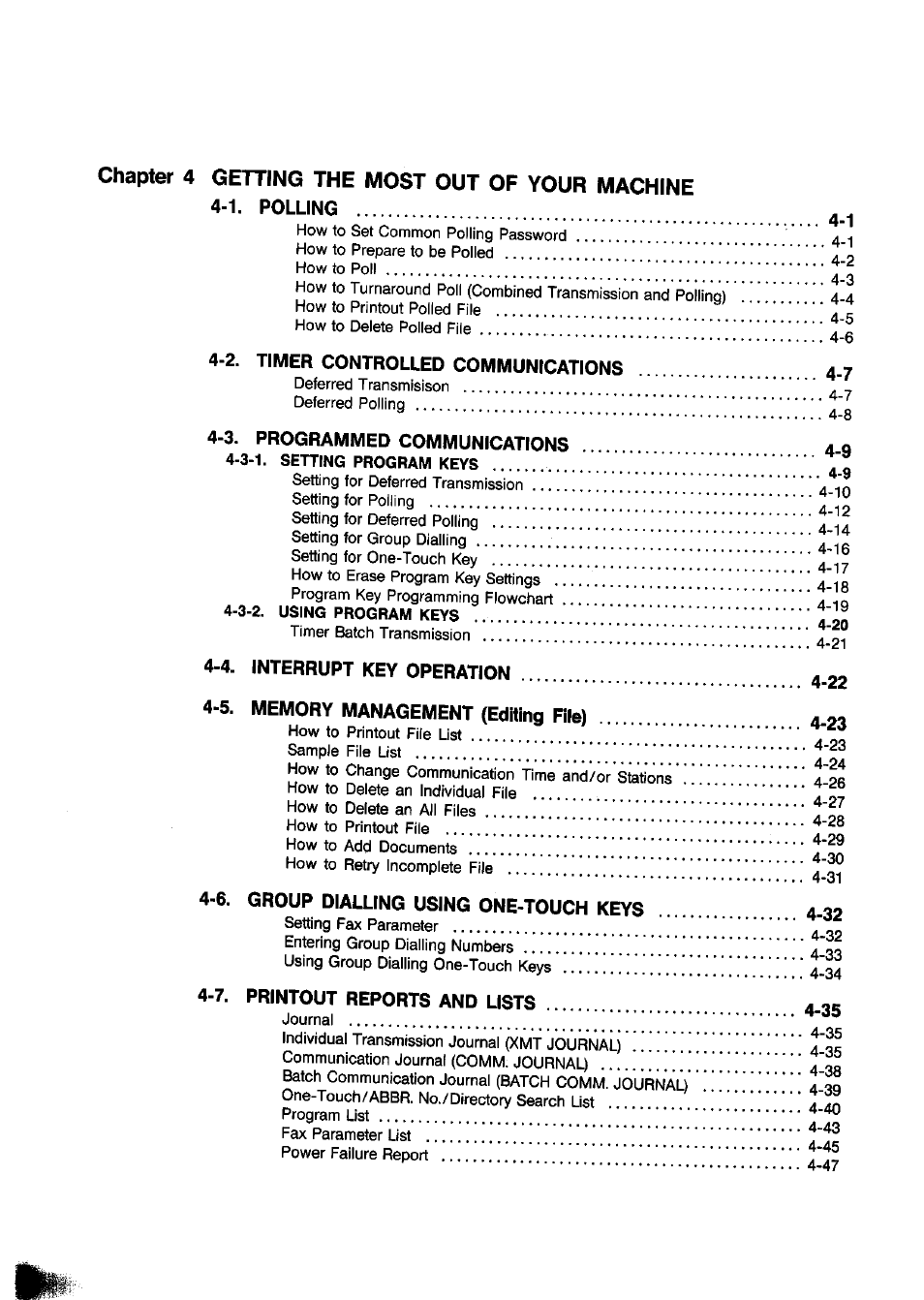 Panasonic Panafax UF-650 User Manual | Page 4 / 154