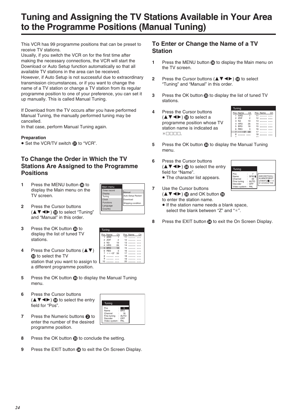 Panasonic NV-SJ260 User Manual | Page 24 / 38