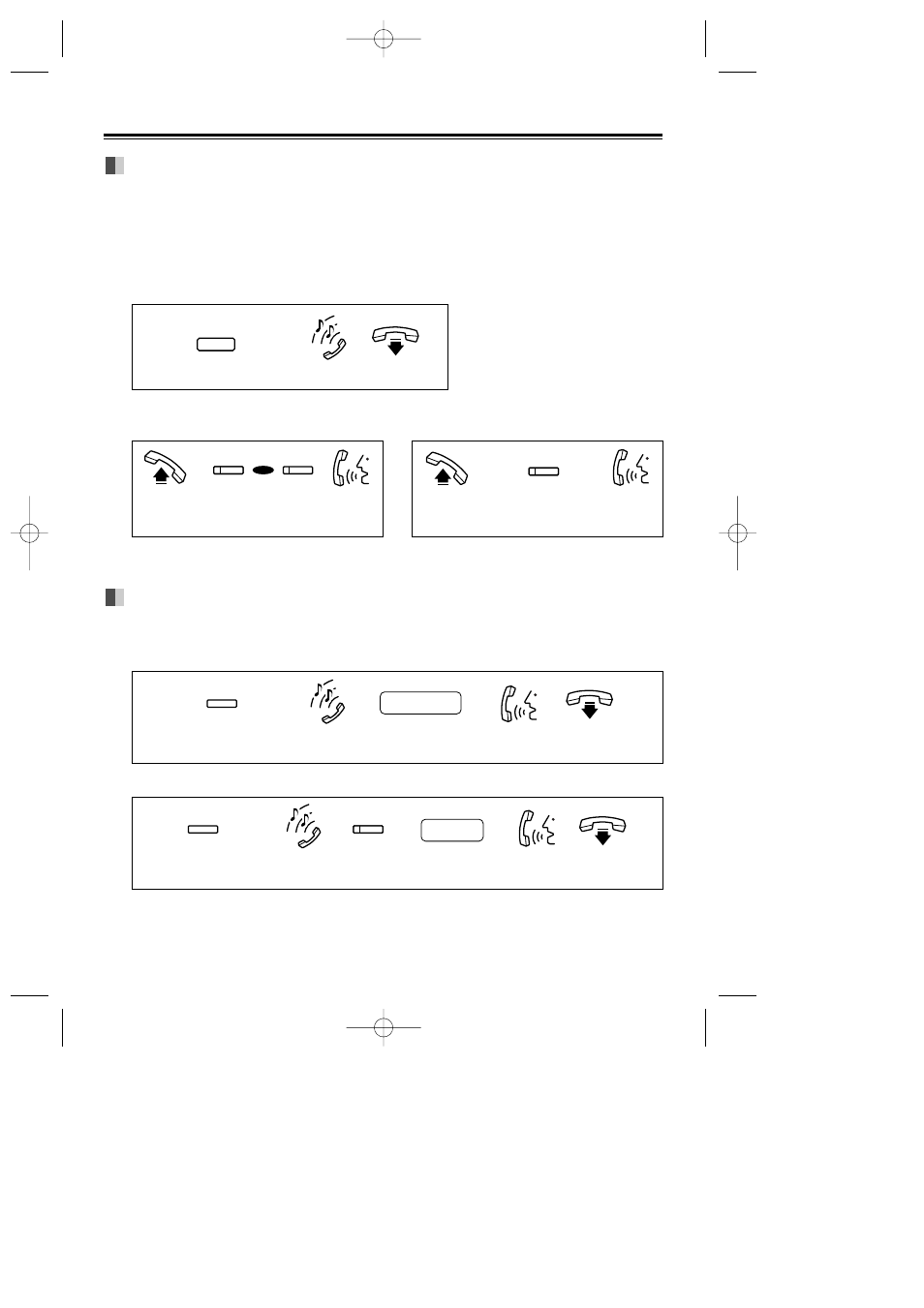 During a conversation, Transferring a call, Placing a call on hold | Panasonic KX-T7433 User Manual | Page 12 / 34