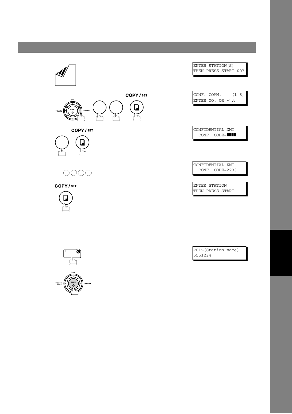 Confidential mailbox | Panasonic UF-790 User Manual | Page 107 / 158