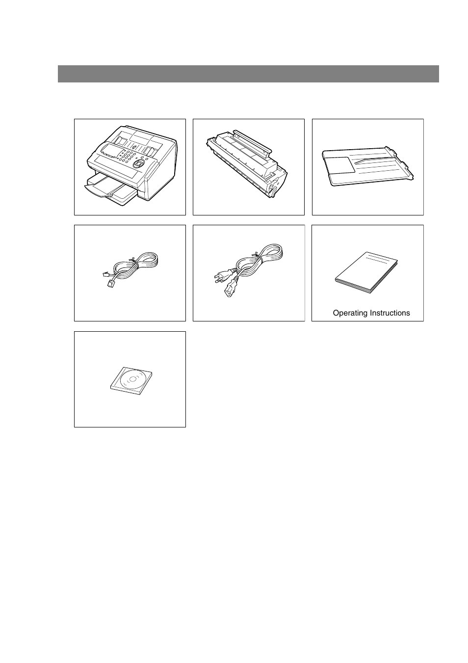 Installing your machine, Main unit and accessories | Panasonic UF-790 User Manual | Page 14 / 158