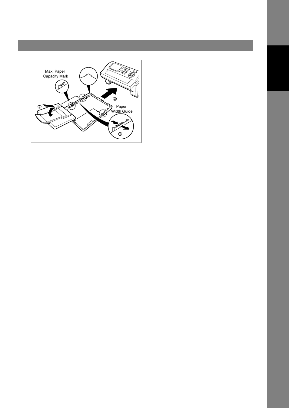 Loading the recording paper, How to load the recording paper | Panasonic UF-790 User Manual | Page 19 / 158