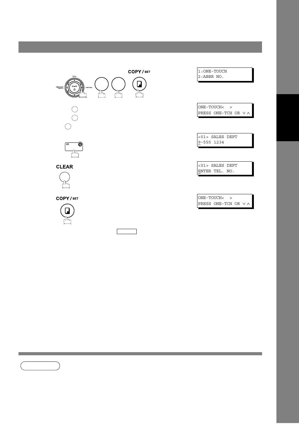 One-touch/abbreviated dialing numbers, Editing one-touch/abbreviated dialing numbers | Panasonic UF-790 User Manual | Page 33 / 158
