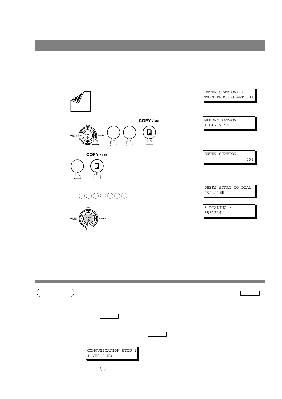 Direct transmission, Sending documents | Panasonic UF-790 User Manual | Page 52 / 158