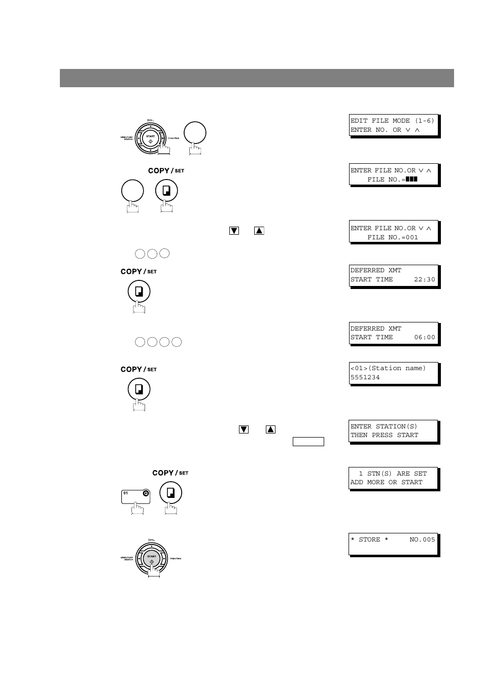 Changing the start time or the station of a file, Ge 84 a, Edit file mode | Panasonic UF-790 User Manual | Page 84 / 158