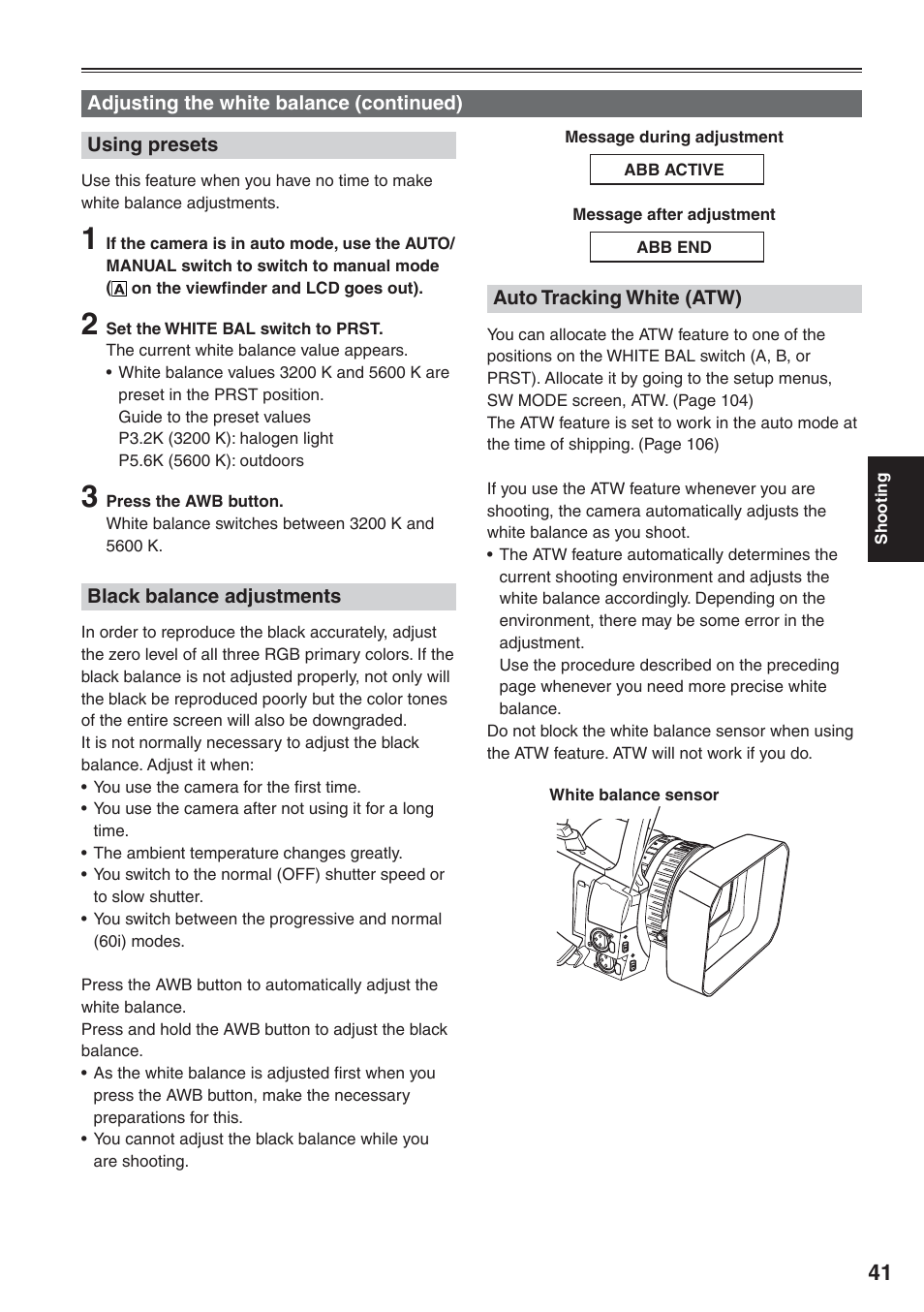 Panasonic AG-HVX200 User Manual | Page 41 / 138