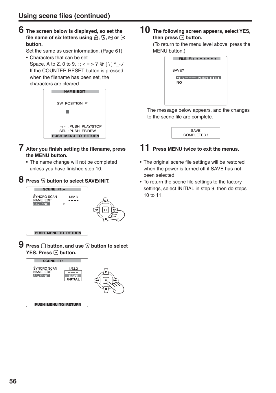 Panasonic AG-HVX200 User Manual | Page 56 / 138