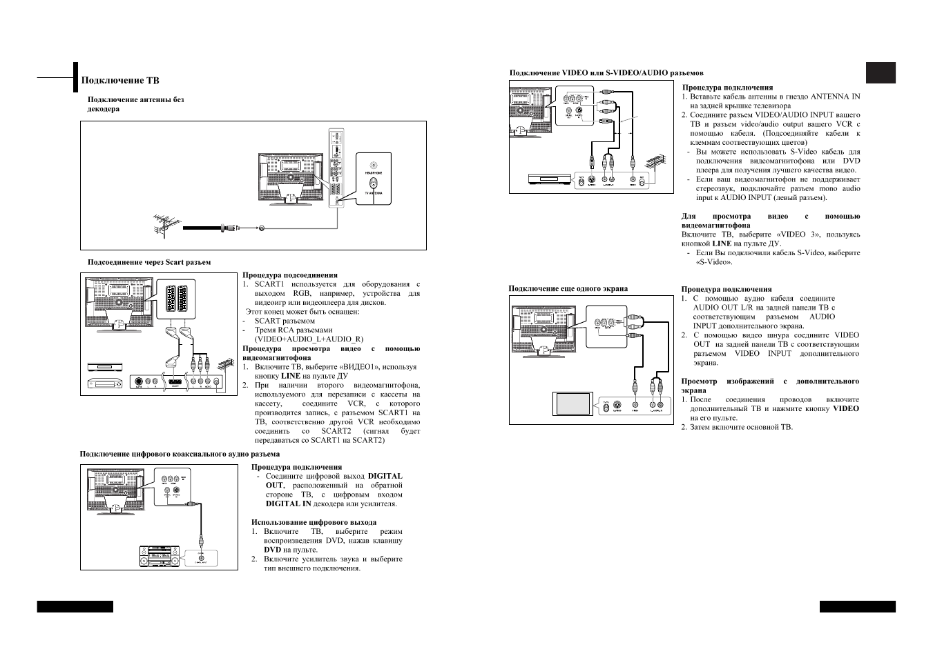 Rus sian | Rolsen RL-37D40D User Manual | Page 4 / 19