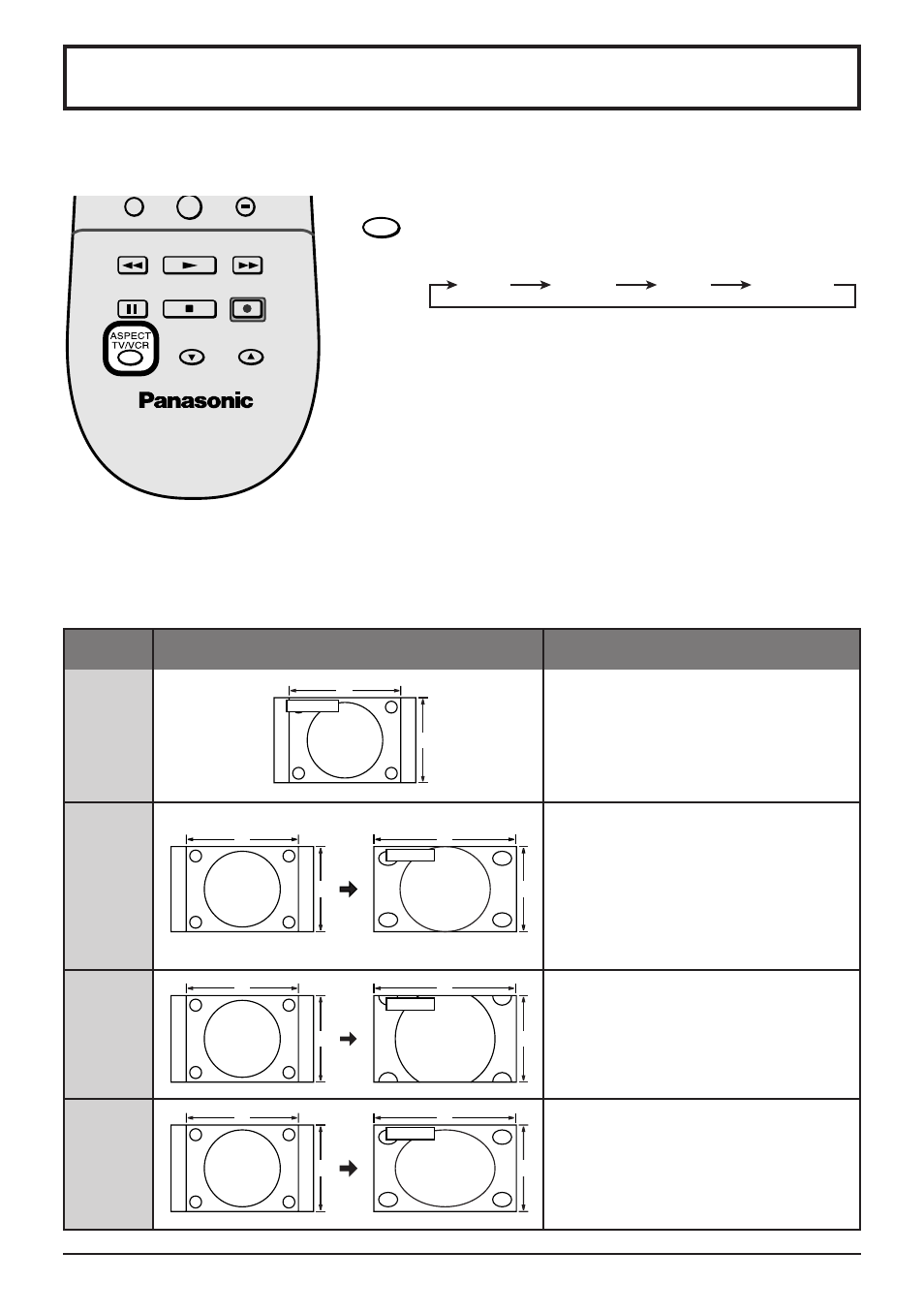 Aspect controls | Panasonic TC 22LH1 User Manual | Page 20 / 48