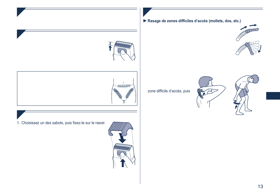 Panasonic ES2262 User Manual | Page 13 / 24