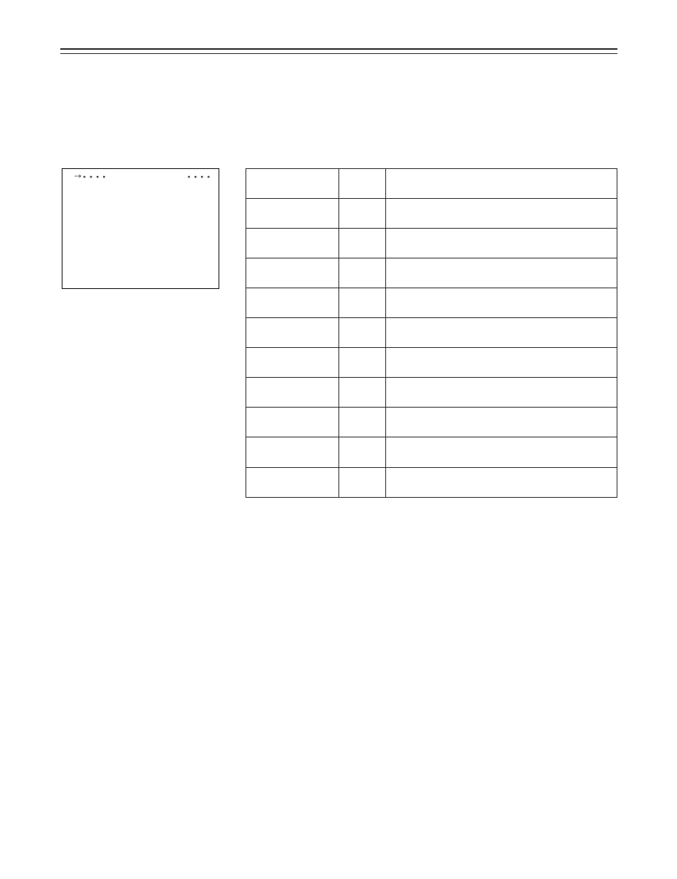 108 – setting menu screens (main menu), Main menu screen 1 of 4 | Panasonic AJ-D910WA User Manual | Page 108 / 158