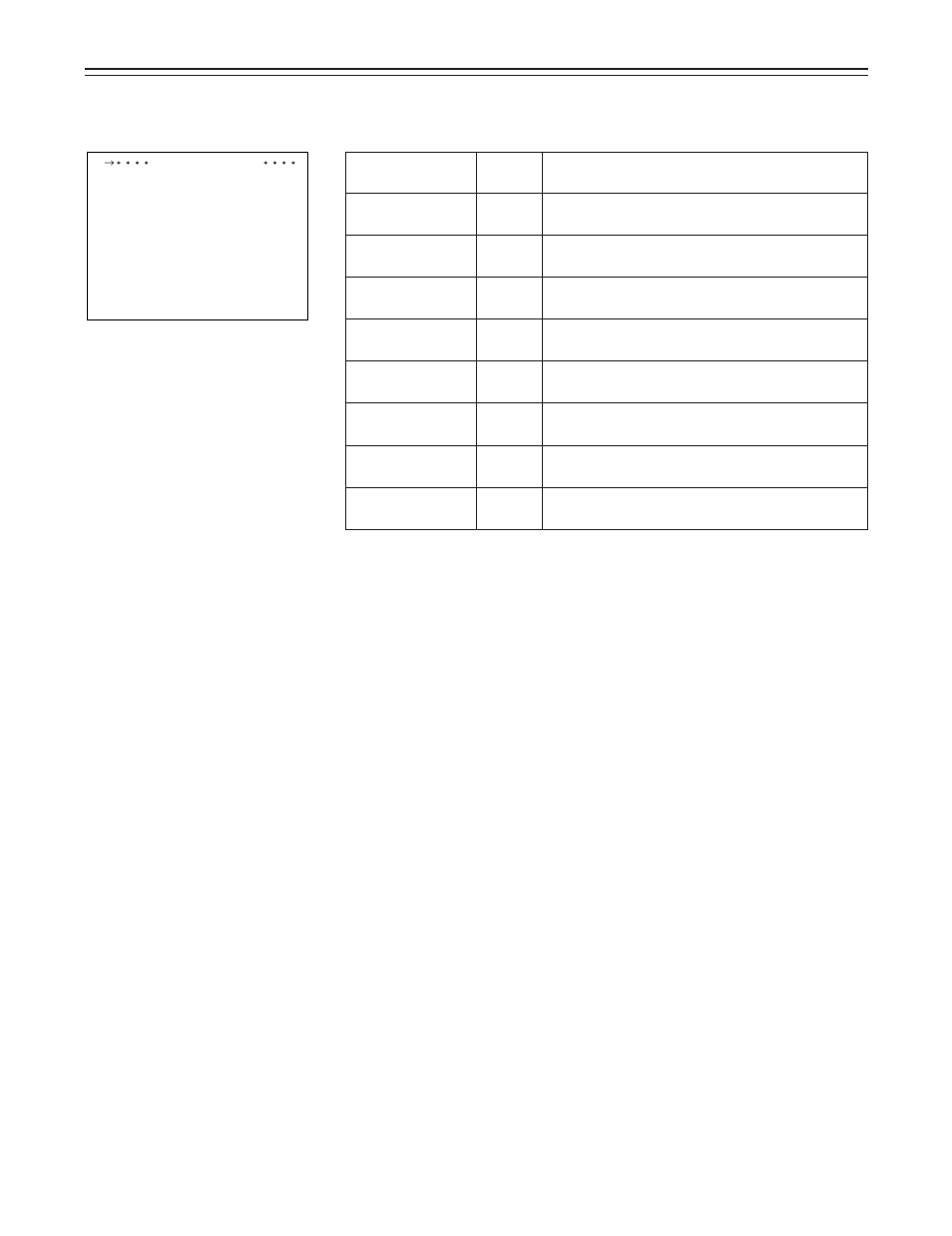 110 – setting menu screens (main menu), Main menu screen 3 of 4 | Panasonic AJ-D910WA User Manual | Page 110 / 158