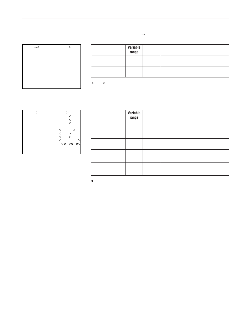 Initialize screen, Diagnostic screen | Panasonic AJ-D910WA User Manual | Page 146 / 158