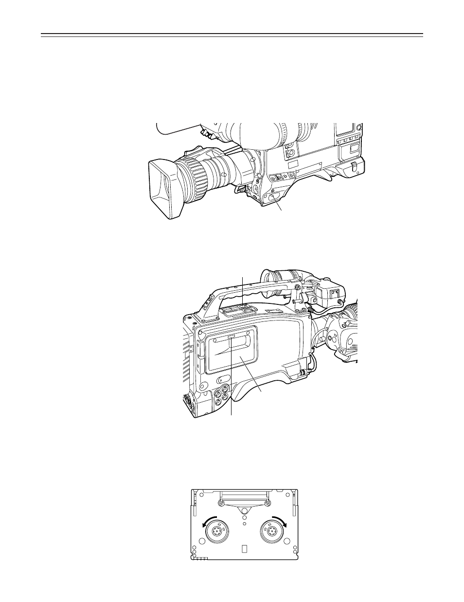 93 – cassettes, Inserting and ejecting cassettes | Panasonic AJ-D910WA User Manual | Page 93 / 158