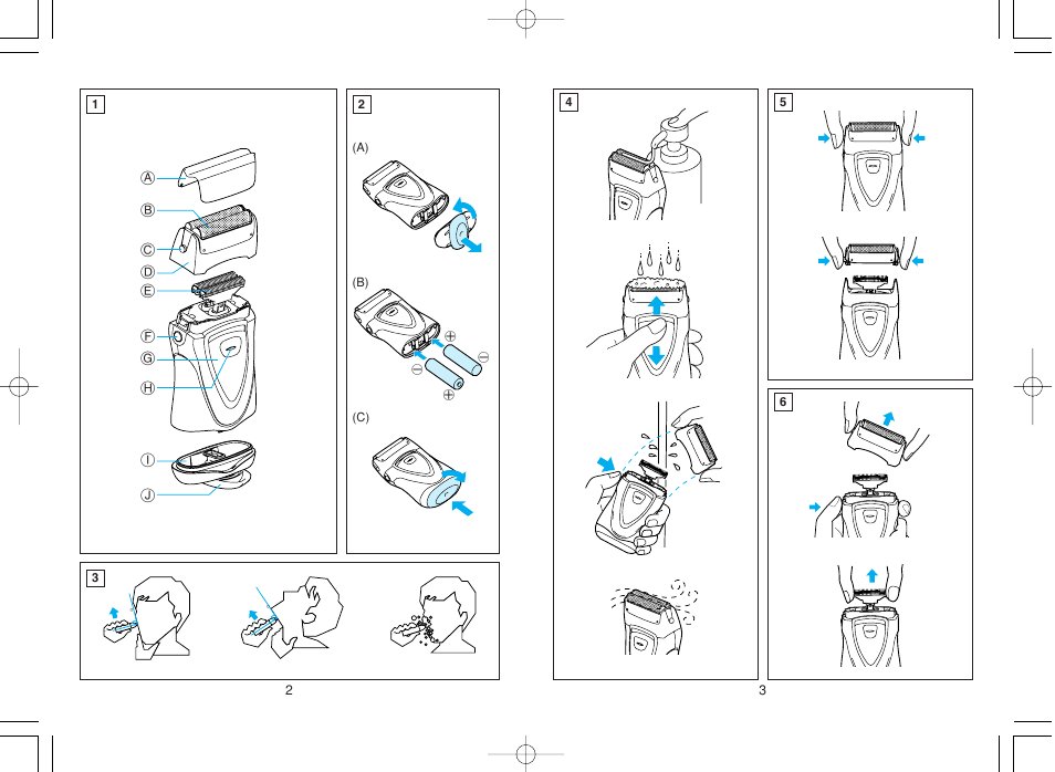 Panasonic ES4815 User Manual | Page 2 / 8