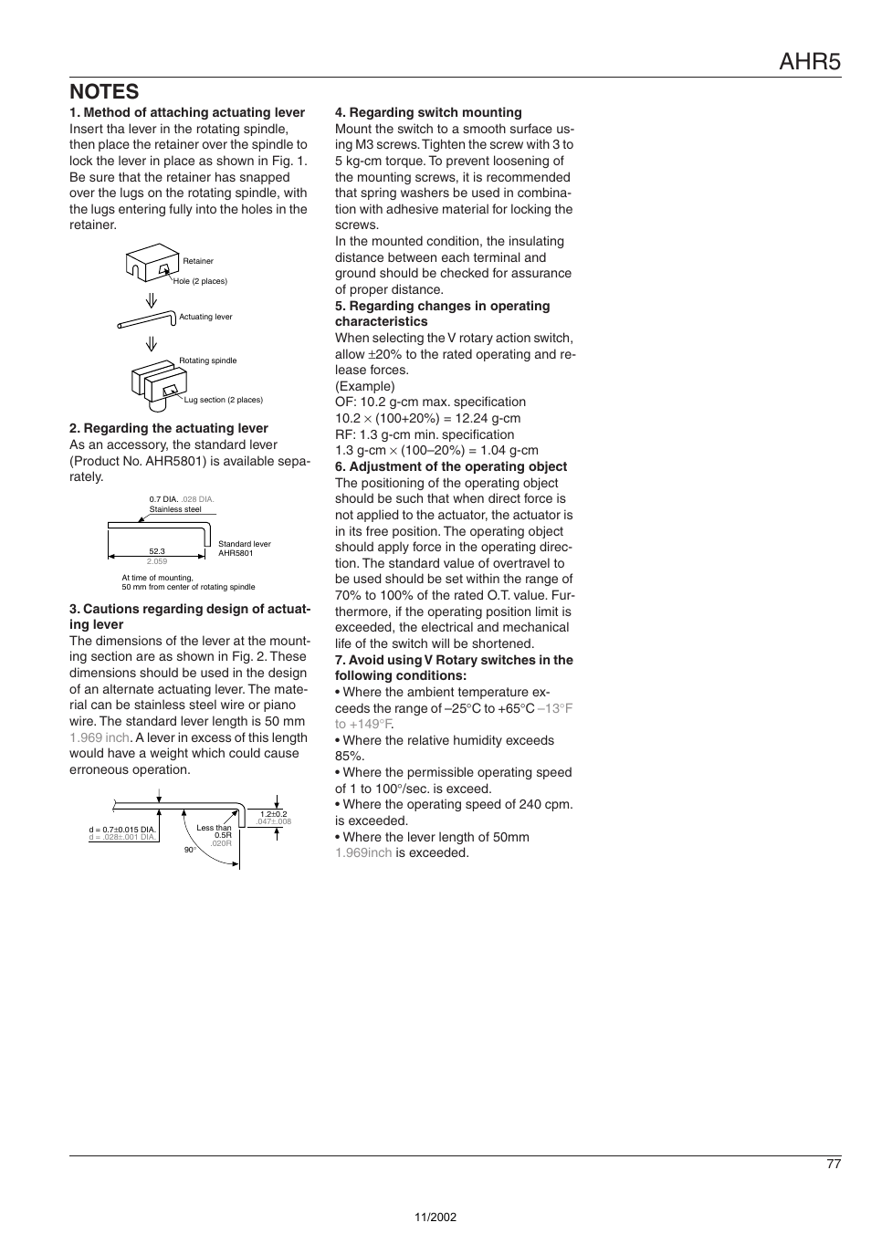 Ahr5 | Panasonic AHR5 User Manual | Page 3 / 3