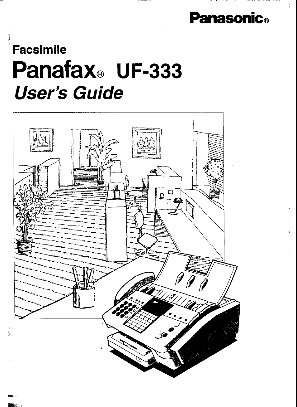 Panasonic UF-333 User Manual | 140 pages