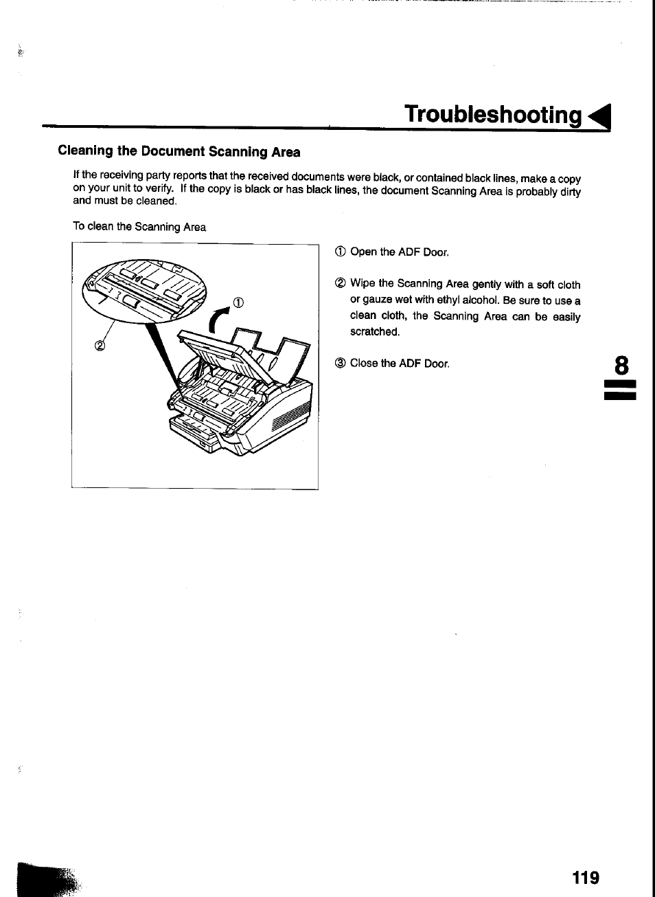 Troubleshooting | Panasonic UF-333 User Manual | Page 121 / 140