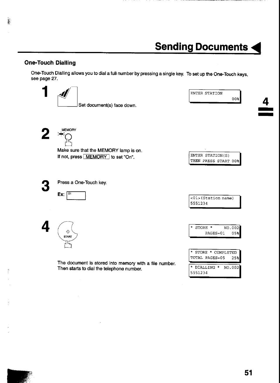 Sending documents | Panasonic UF-333 User Manual | Page 53 / 140