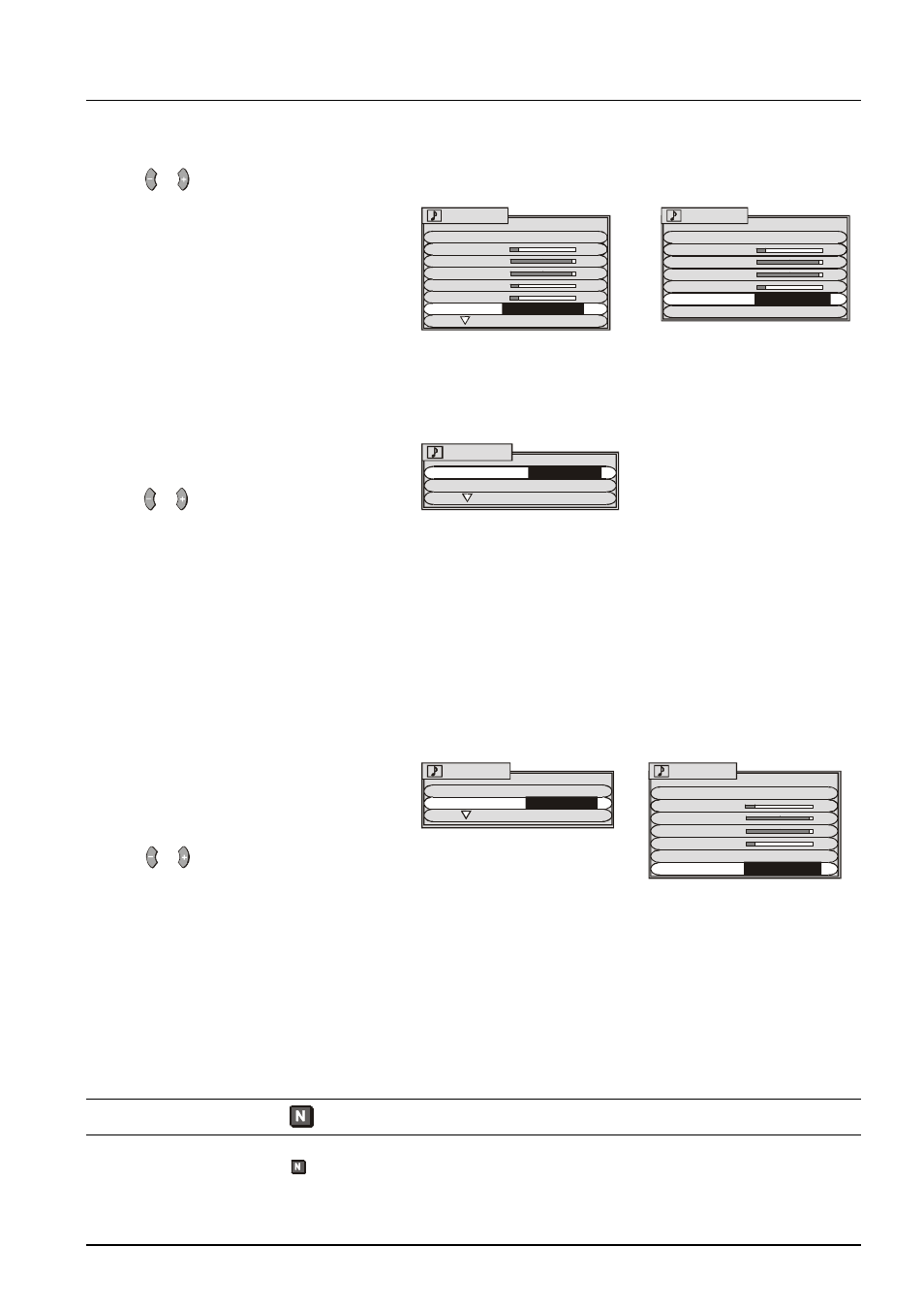 Subwoofer, Digital audio (tx-86pw100a & tx-76pw100a only), Surround menu | Sound menu operation, Normalisation | Panasonic TX-86PW100A User Manual | Page 17 / 48