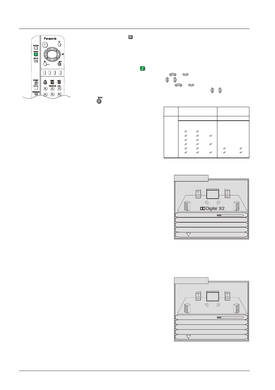 Panasonic TX-86PW100A User Manual | Page 18 / 48