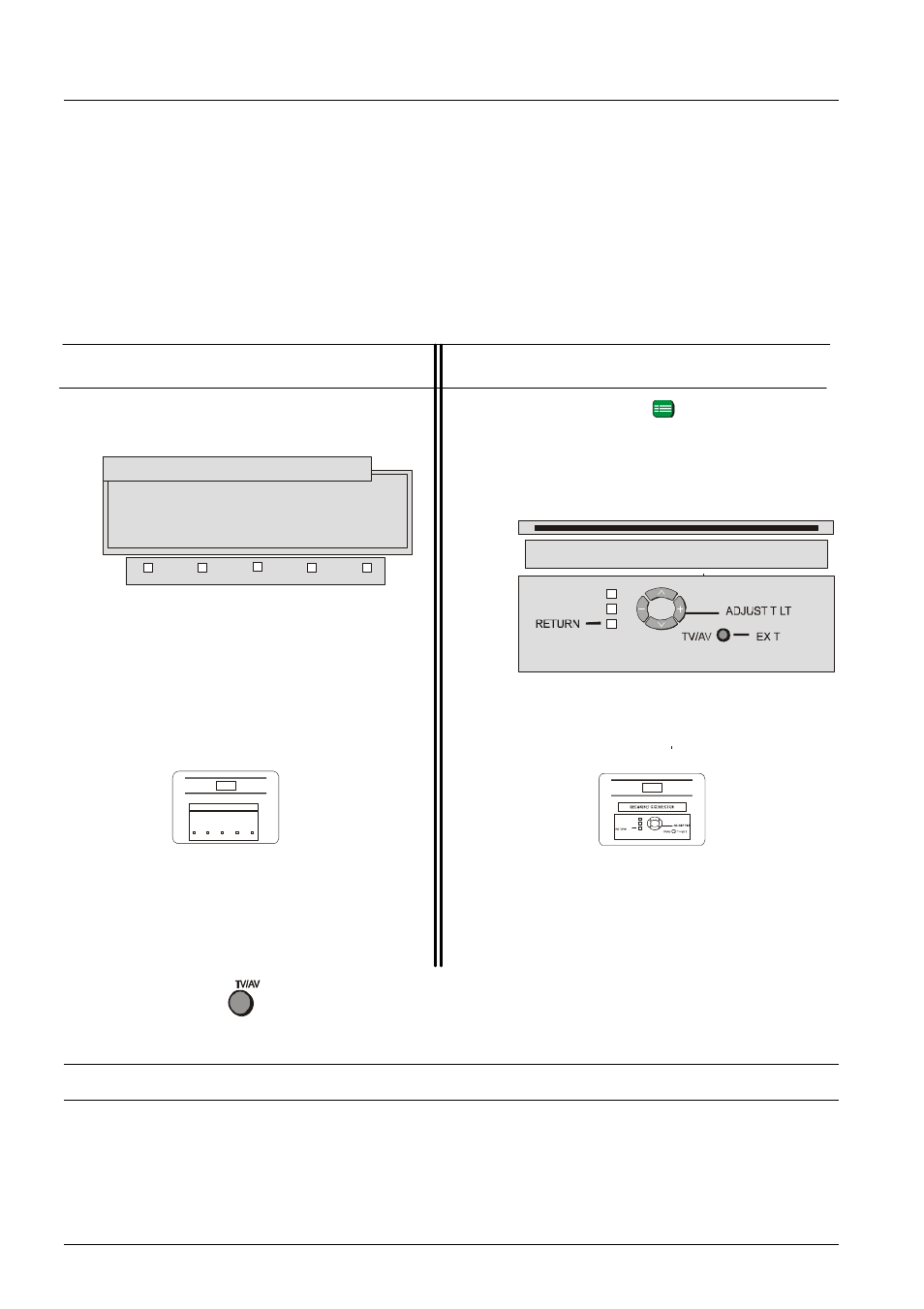 Geomagnetic correction, Using the front panel, Using the remote control | Helpful hint | Panasonic TX-86PW100A User Manual | Page 32 / 48