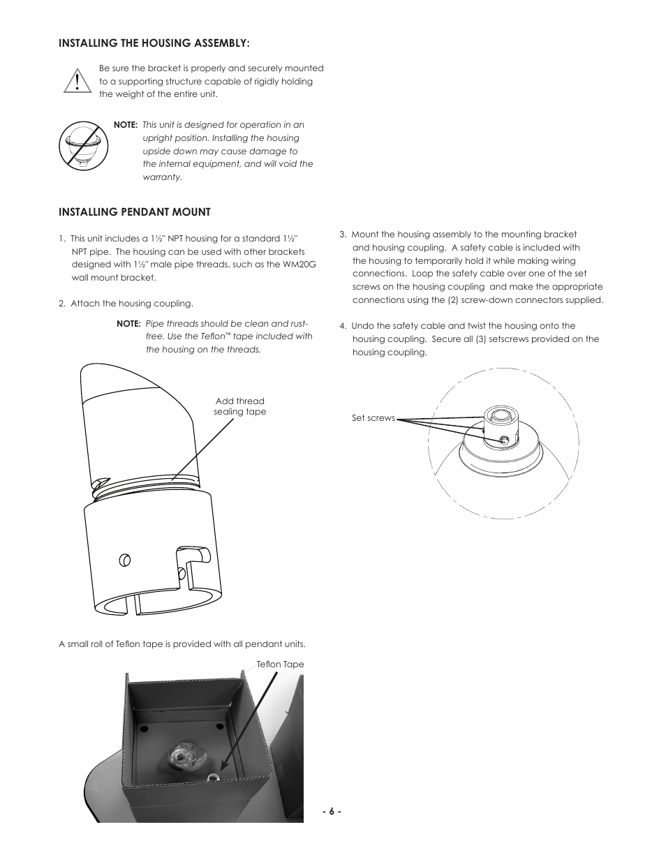 Panasonic VIDEOALARM PODV7CWNS/PODV7CPNS User Manual | Page 6 / 10