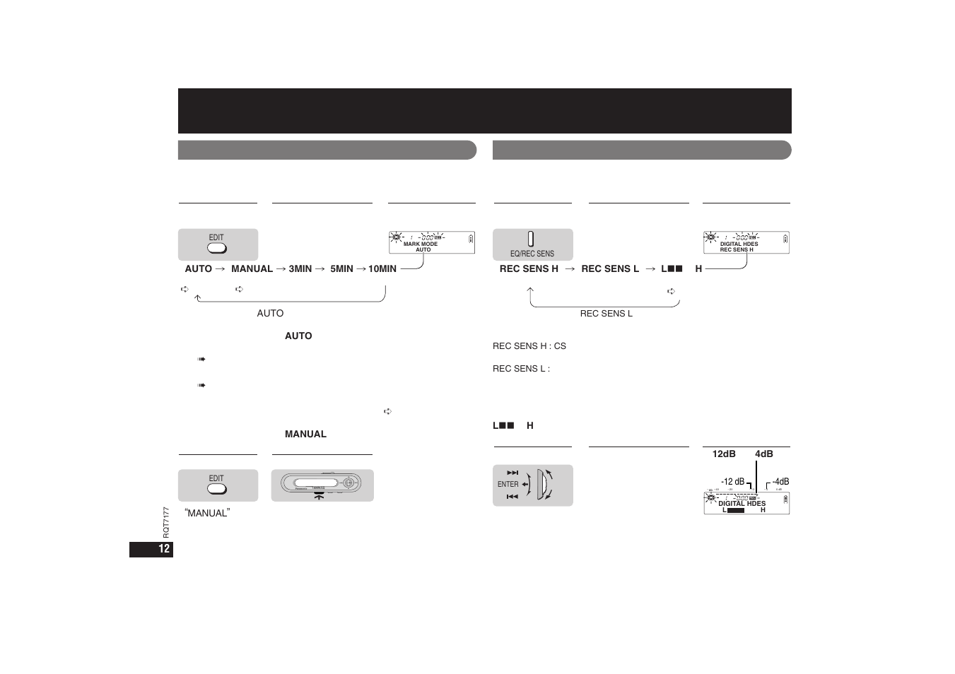 P12 （つづき, S xbs | Panasonic SJ-MR270 User Manual | Page 12 / 40