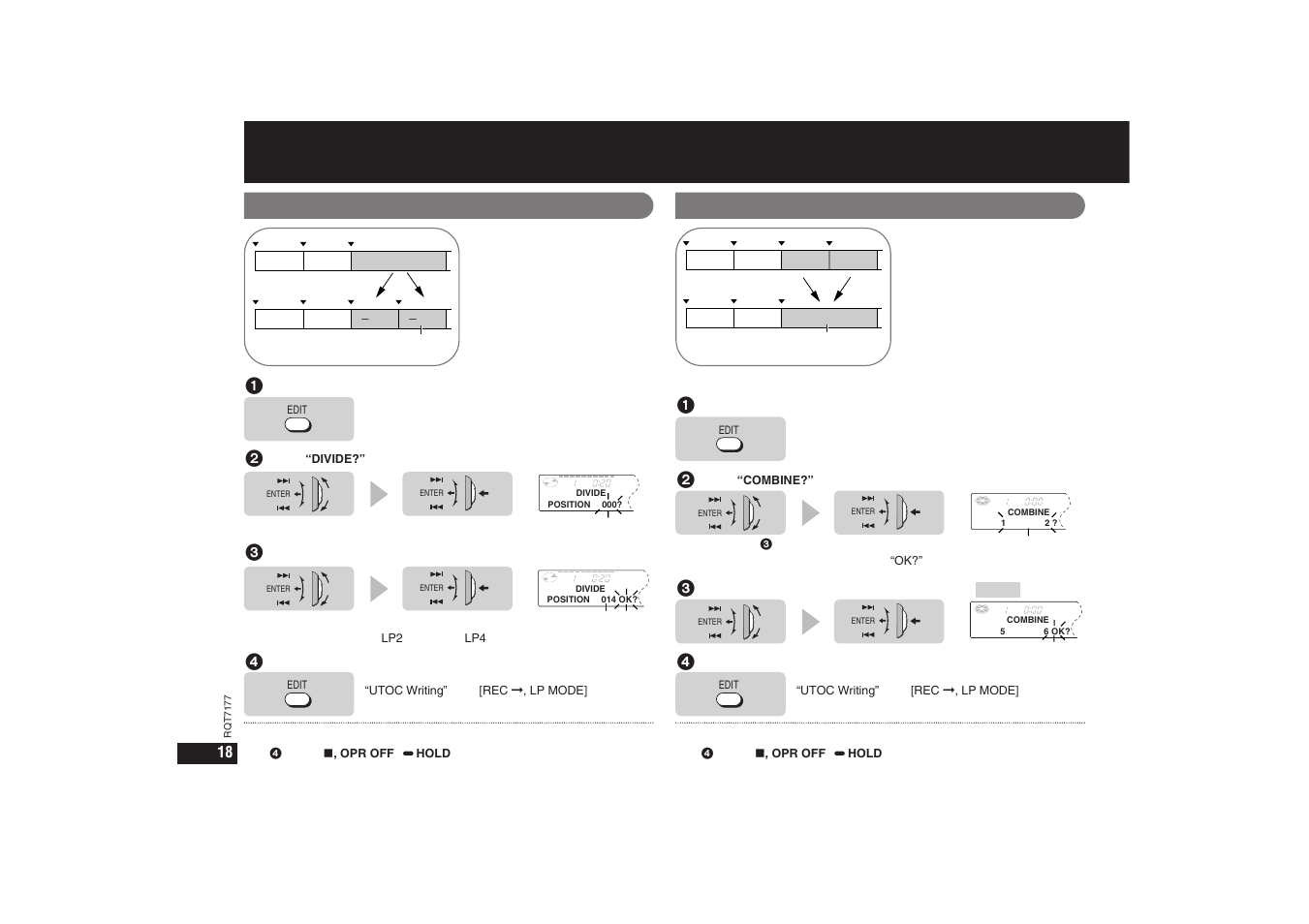 P18 編集する | Panasonic SJ-MR270 User Manual | Page 18 / 40