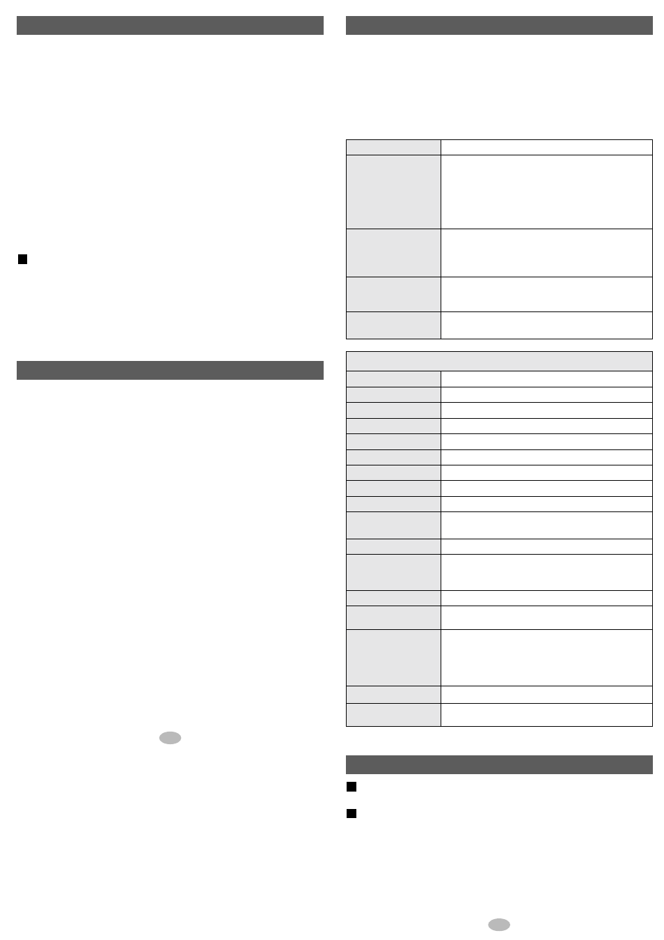 Troubleshooting guide, Product service specifications, Optional accessories | Rechargeable battery with case, Personal computer card adaptor, Product information | Panasonic SV-SD85 User Manual | Page 6 / 8
