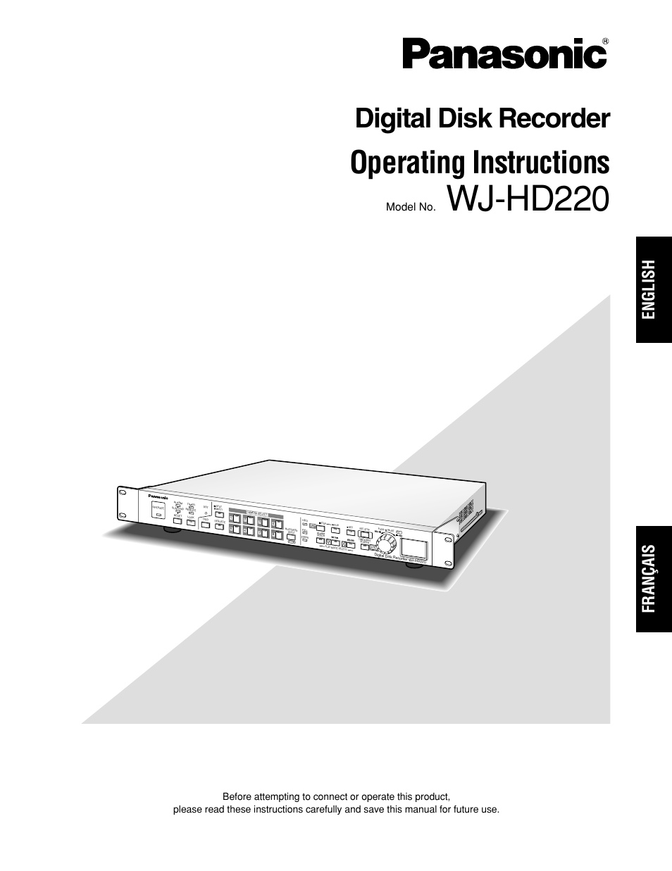 Panasonic WJ-HD220 User Manual | 103 pages