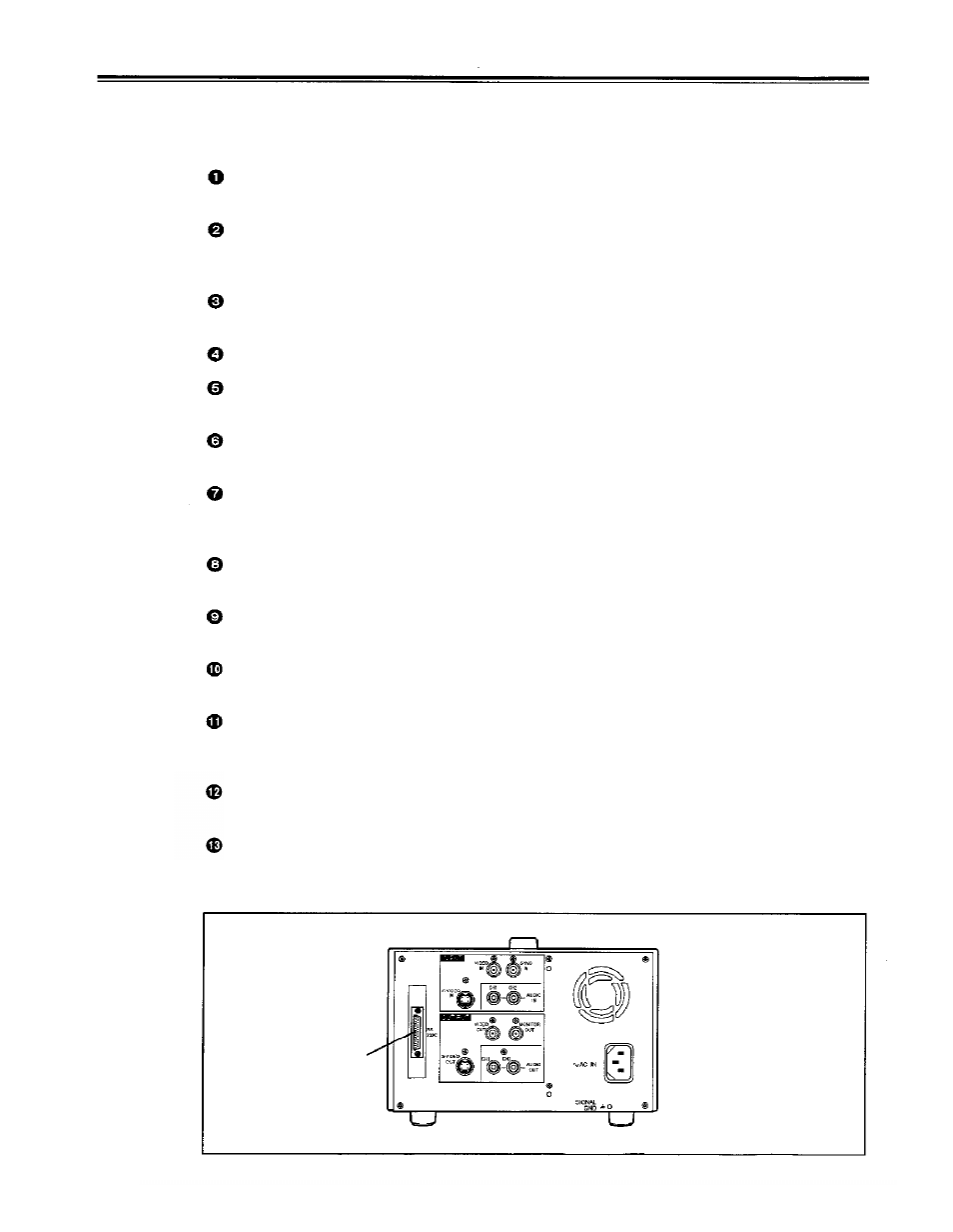 Controls and their functions | Panasonic AJ-D230HP User Manual | Page 10 / 39