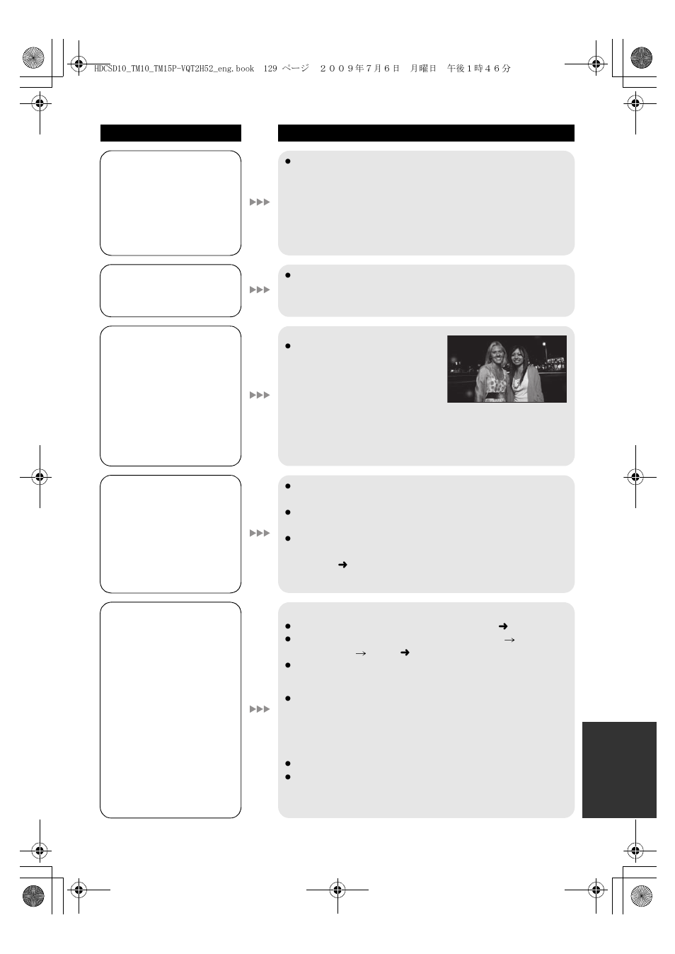 Panasonic VQT2H52 User Manual | Page 129 / 152