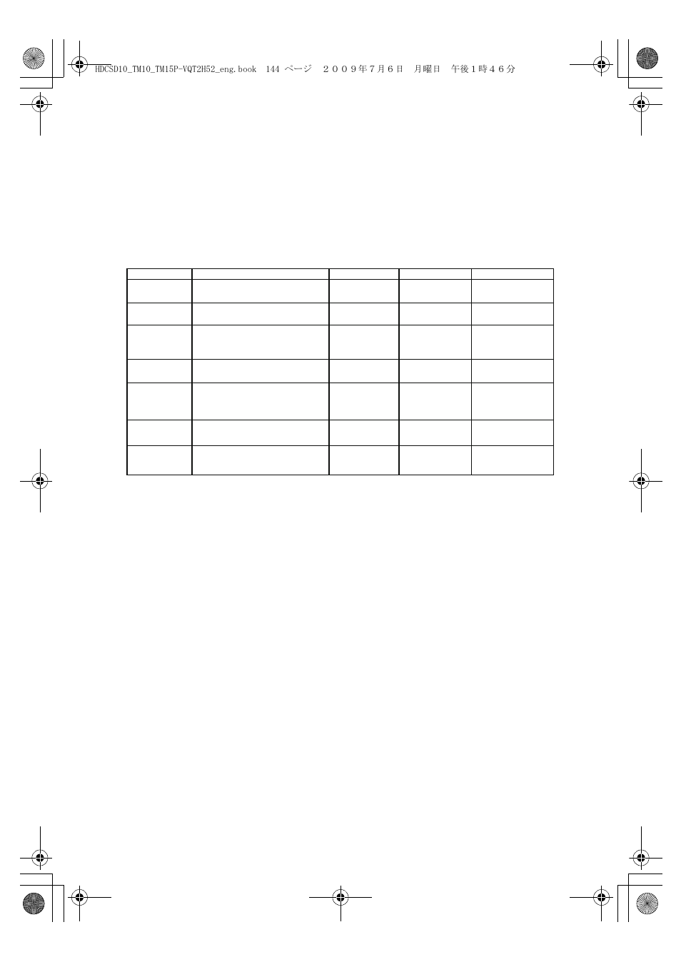Limited warranty (united states and puerto rico), Panasonic video products, Limited warranty | Panasonic VQT2H52 User Manual | Page 144 / 152