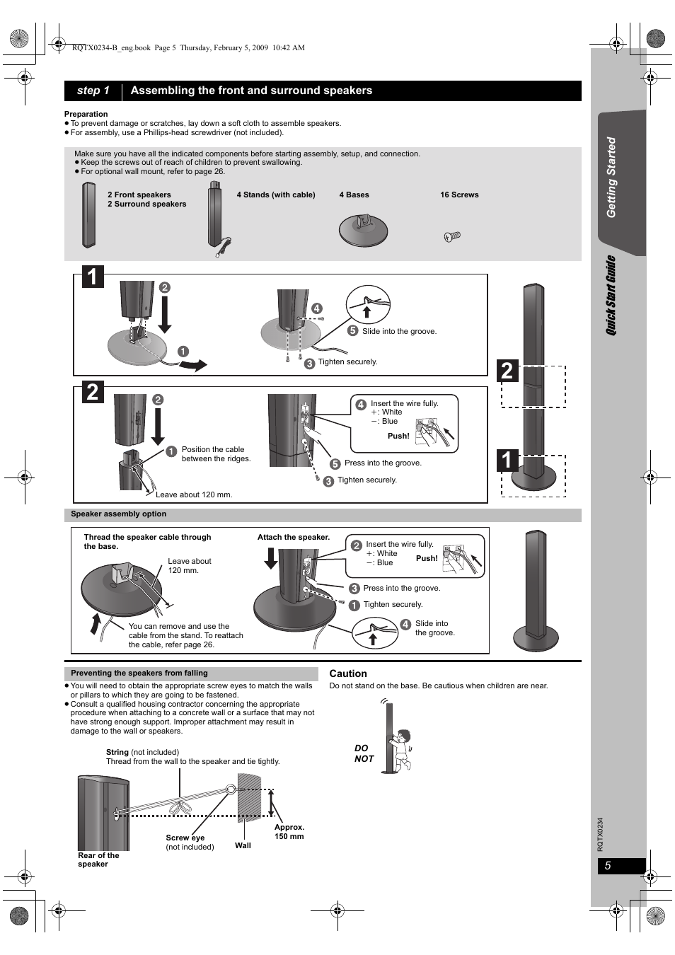Panasonic SC-PT875 User Manual | Page 5 / 40